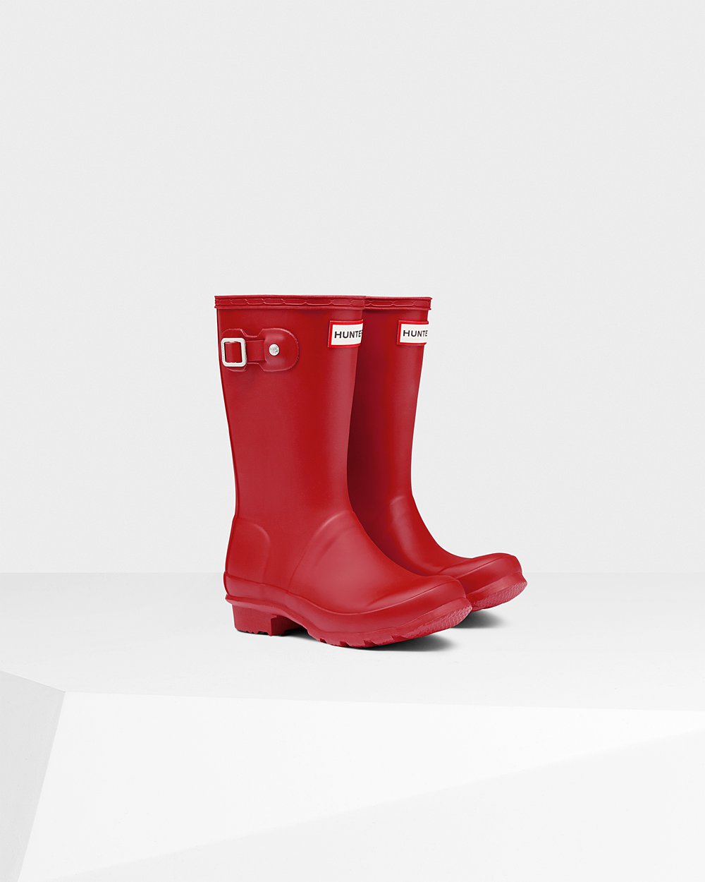 Kids Hunter Rain Boots Red - Original Big - 4205173-EX